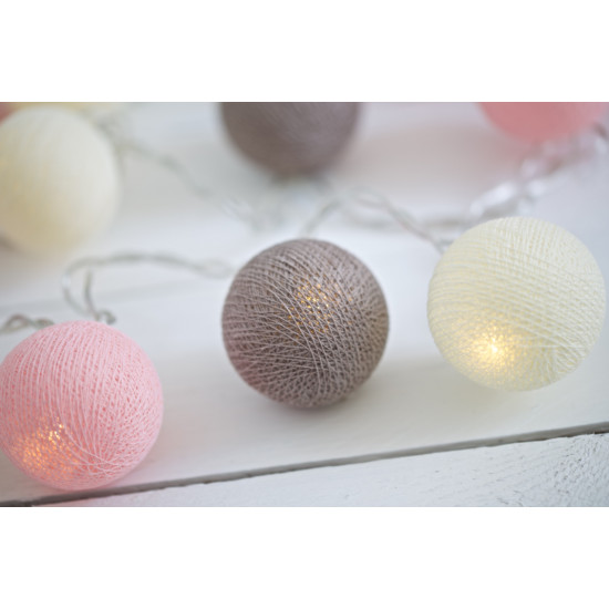 Ambient Balls - 10 Lamps<br />Neapolitan  Pre-order dispatch 30 Nov 24